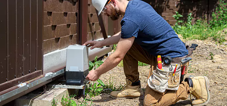 Electric Driveway Gate Installation Del City