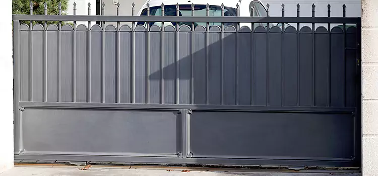 Metal Driveway Gate Installation Del City