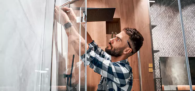 Replace Shower Doors with Frameless Del City