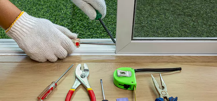 Sliding Door Track Replacement in Del City, OK