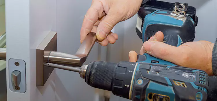 Security Door Lock Installation Del City